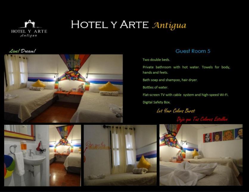 Hotel Y Arte Norte Antigua Exterior foto